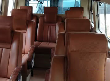 9 seater Tempo Traveller hire in Jaipur